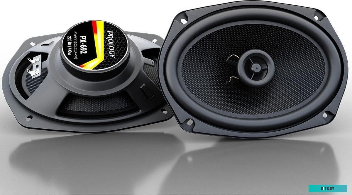 PRPX692 Колонки автомобильные Prology PX-692 220Вт 90дБ 4Ом 15x23см (6x9дюйм) (ком.:2кол.) коаксиальные двухполосные