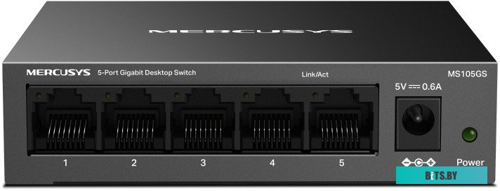 Неуправляемый коммутатор Mercusys MS105GS