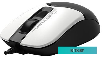 Мышь A4Tech Fstyler FM12S (черный/белый)