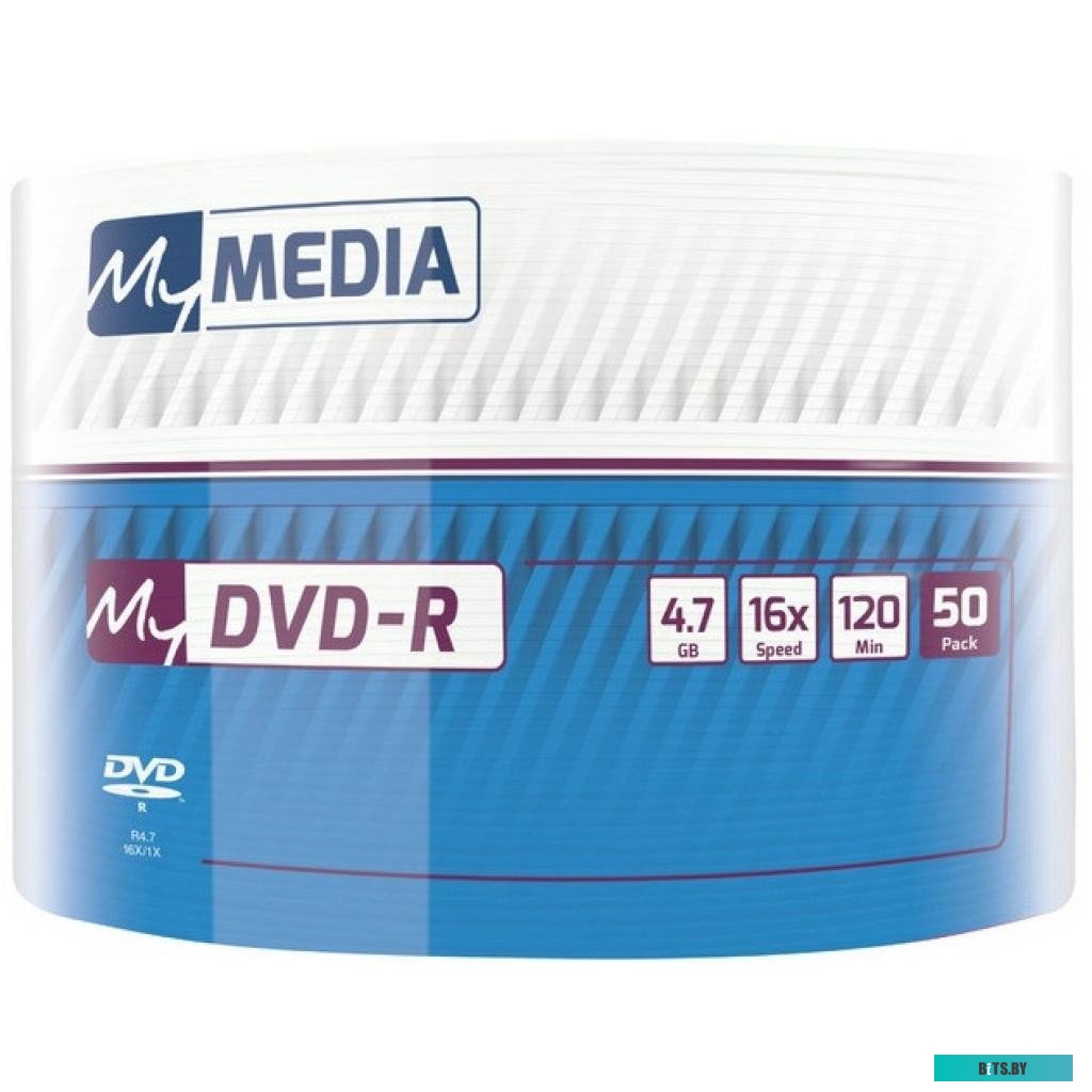 DVD-R диск MyMedia 4.7Gb 16x 69200 (50 шт.)