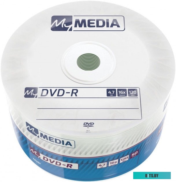 DVD-R диск MyMedia 4.7Gb 16x 69200 (50 шт.)