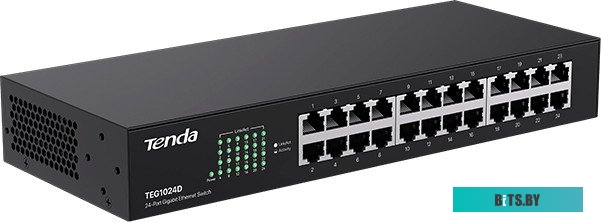 Неуправляемый коммутатор Tenda TEG1024D