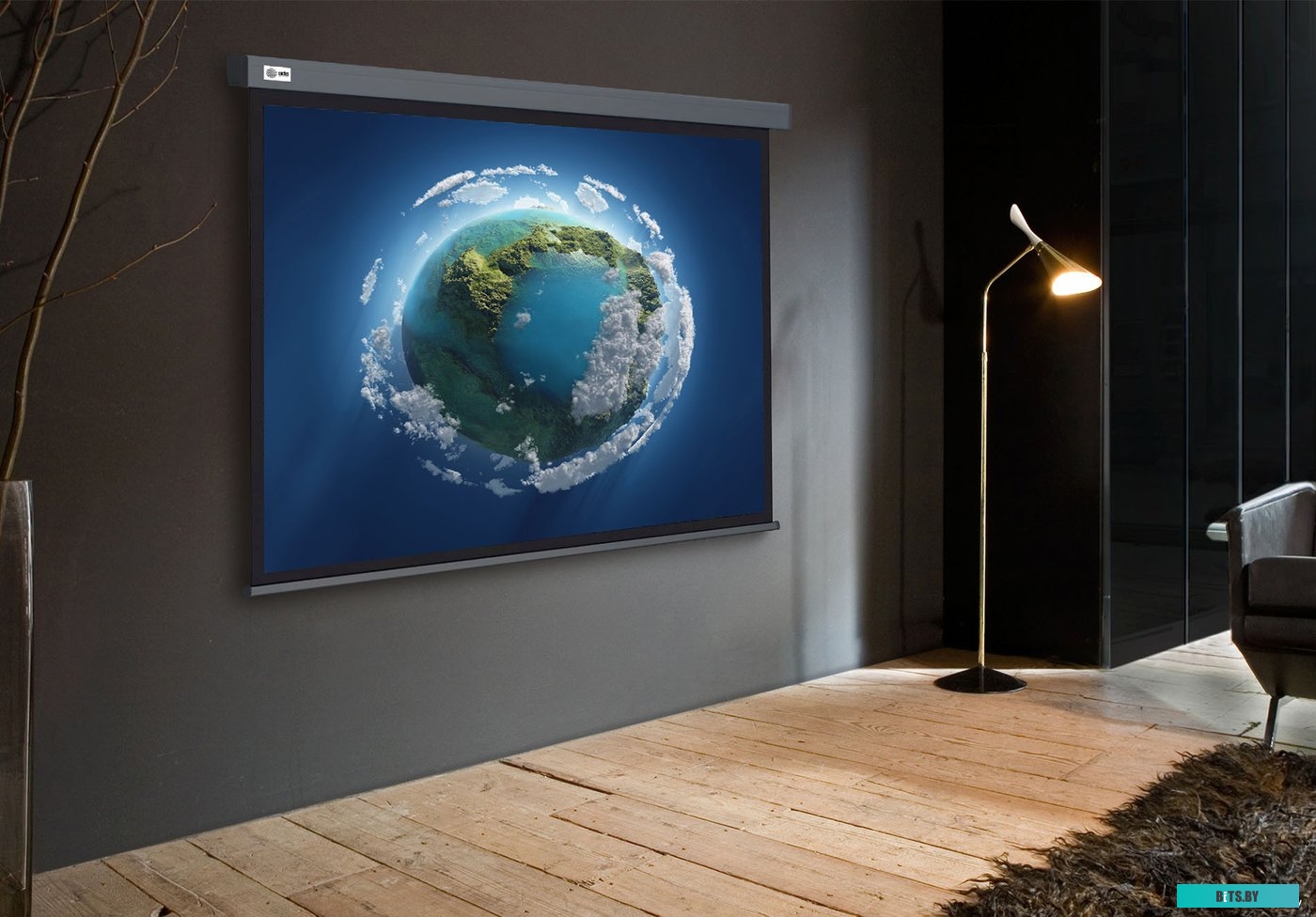 Экран для проекторов Cactus 187x332см Wallscreen CS-PSW-187X332-SG