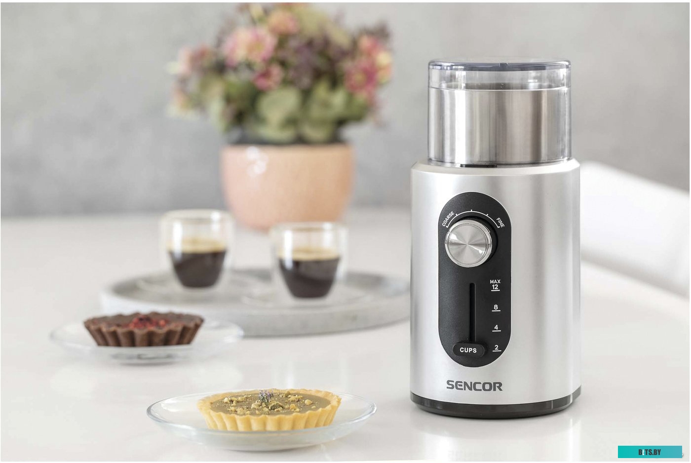 Электрическая кофемолка Sencor SCG 3550SS