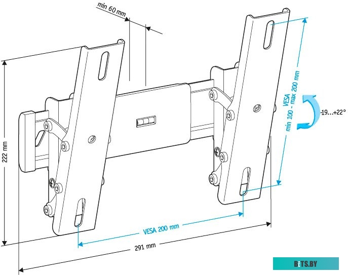 Кронштейн для телевизора Holder LCD-T2611