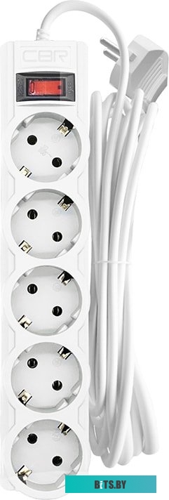 Сетевой фильтр (удлинитель) CBR CSF 2505 White CB 5м