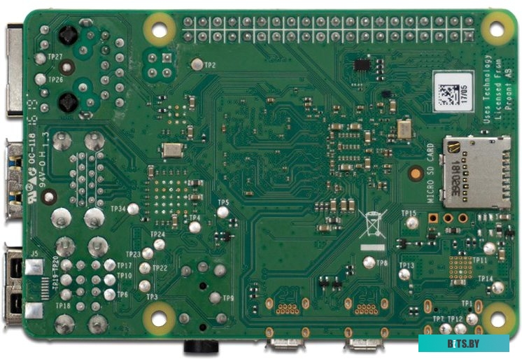 RA505 Корпус ACD Black Metal Aluminum Case for Raspberry Pi 4B