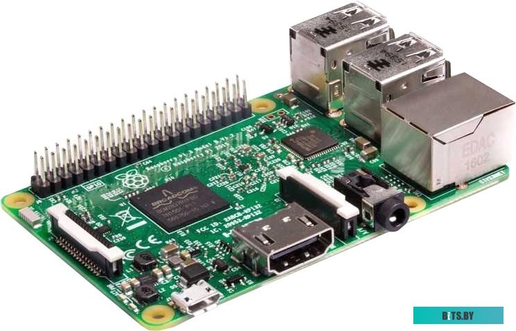 Одноплатный компьютер Raspberry PI 3 Model B