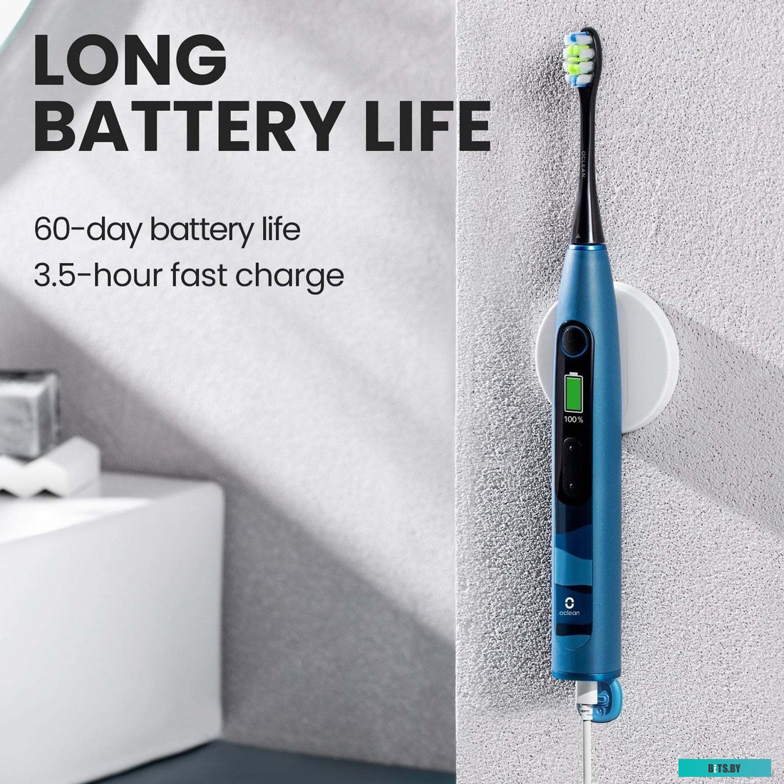 C01000471 Зубная щетка электрическая Oclean X 10 R3100 синий