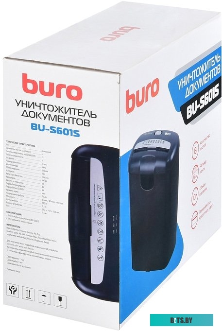 Шредер Buro Home BU-S601S