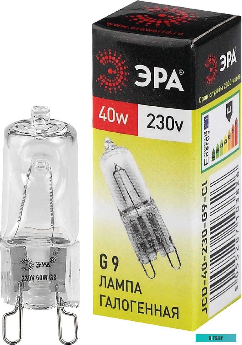 Светодиодная лампочка ЭРА G9-JCD-40-230V-CL C0027378