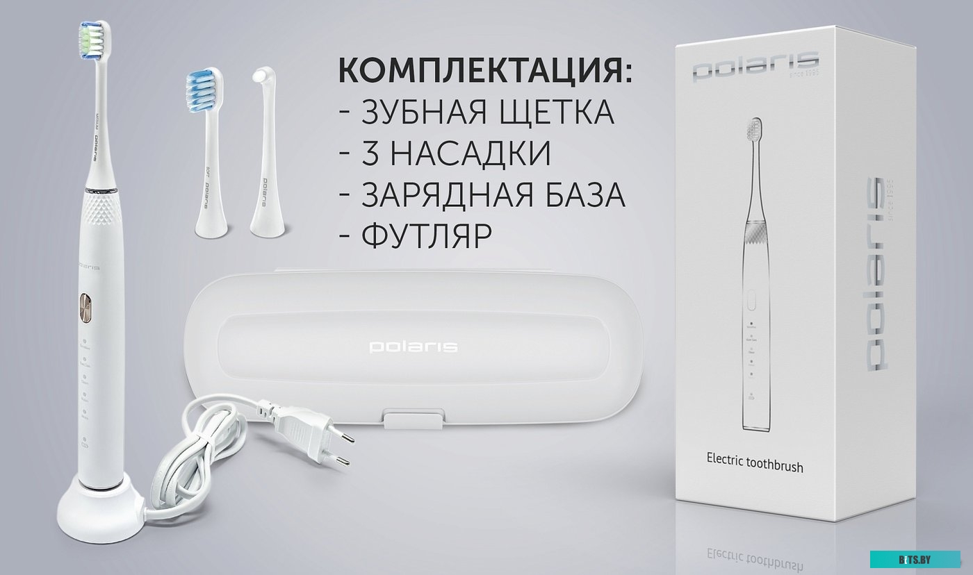 PETB 0701 TC Электрическая зубная щетка Polaris PETB 0701 TC цвет:голубой