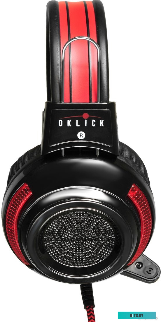 Наушники (Гарнитура) Oklick HS-G300 Armageddon (черный/красный)