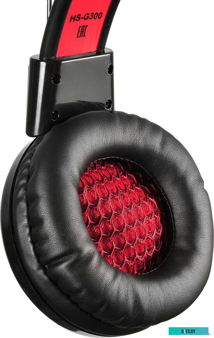 Наушники (Гарнитура) Oklick HS-G300 Armageddon (черный/красный)
