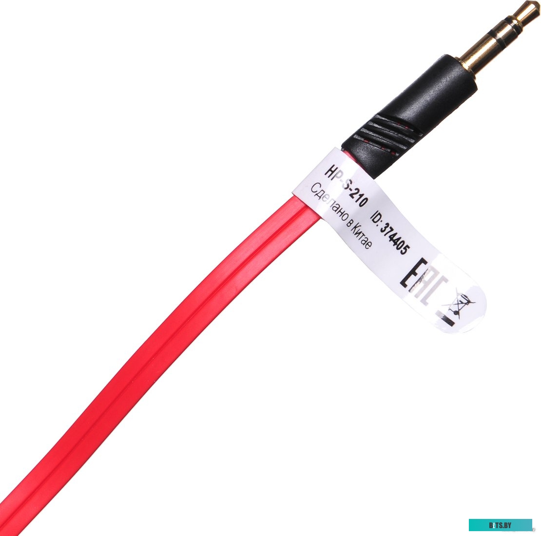 Наушники (Гарнитура) Oklick HP-S-210 (красный)