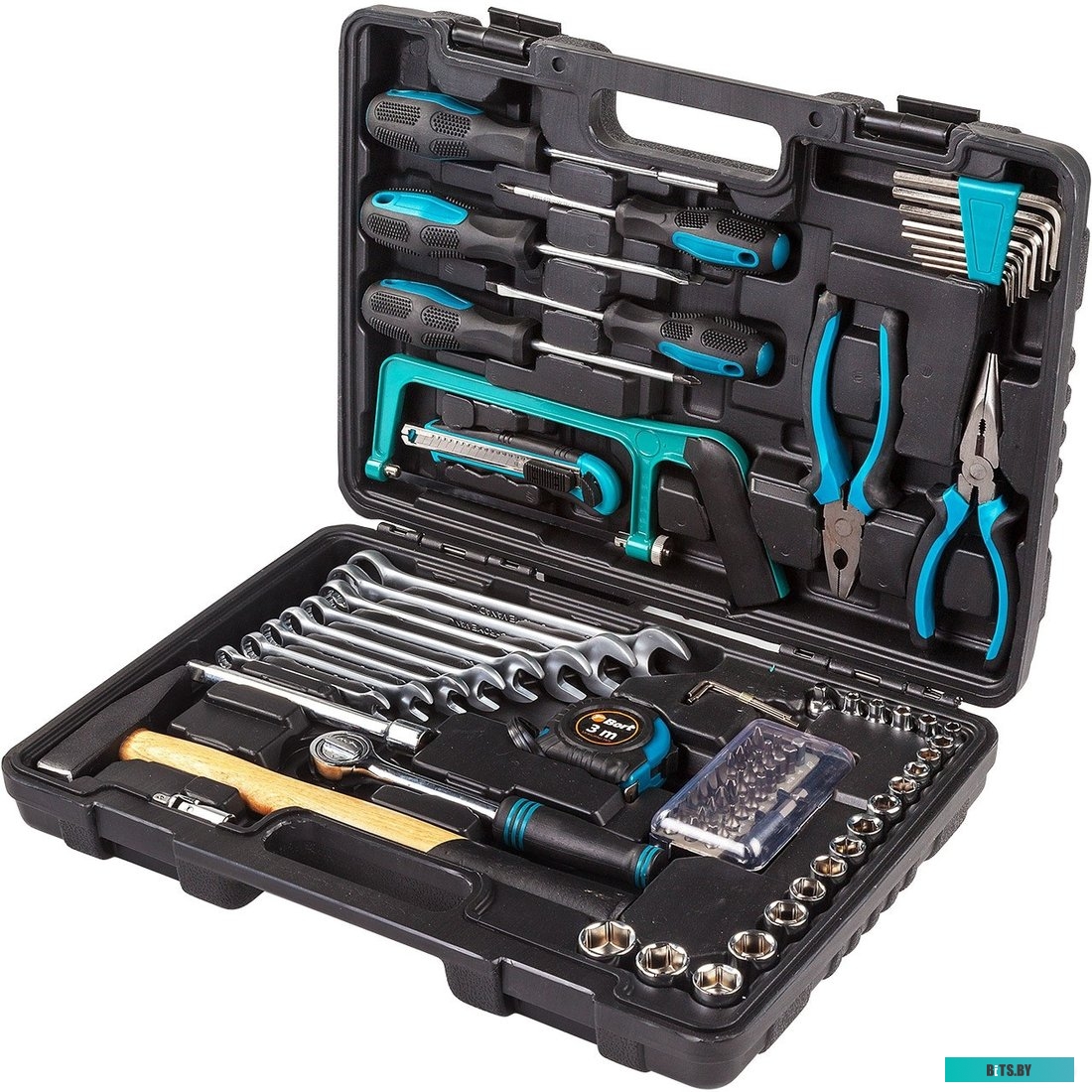 Универсальный набор инструментов Bort BTK-89 (84 предмета) <91276063>