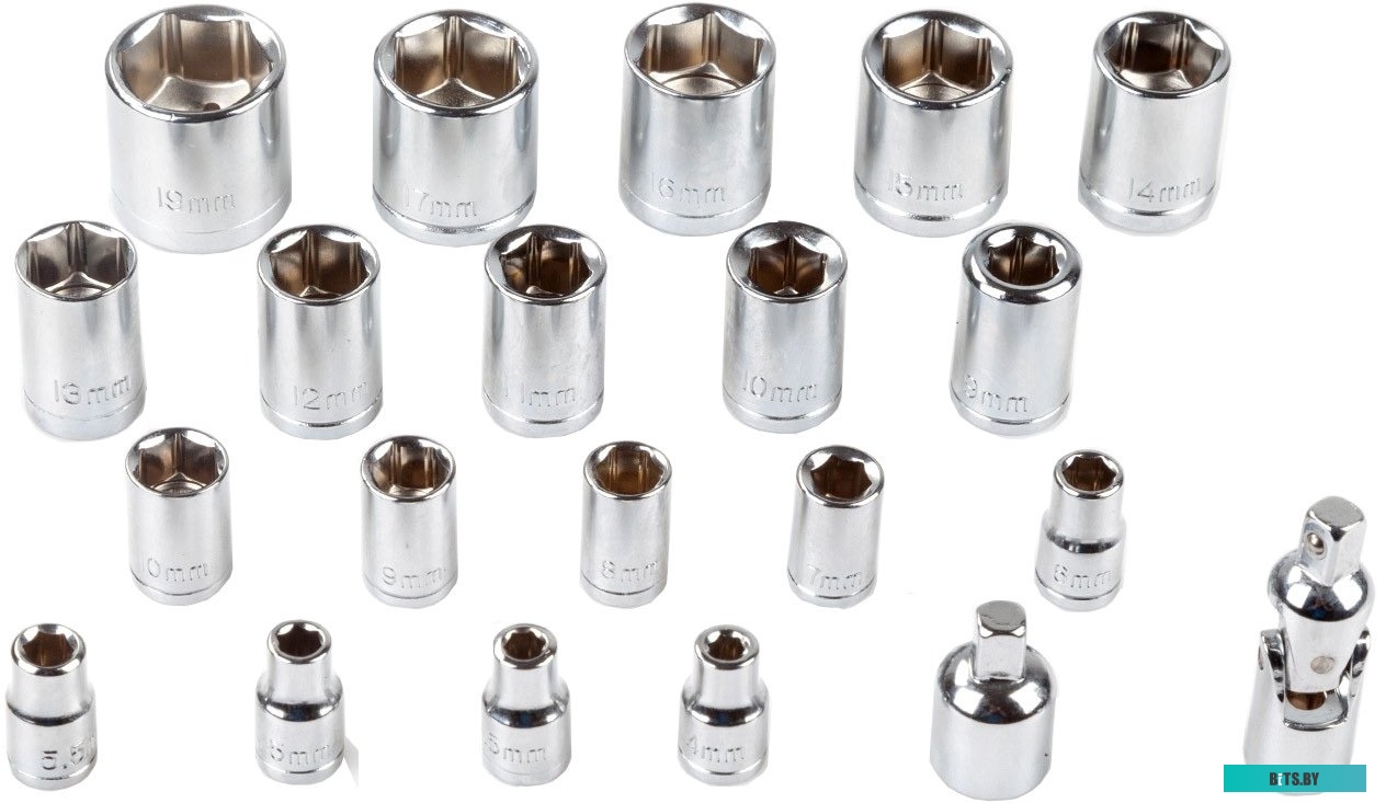 Универсальный набор инструментов Bort BTK-89 (84 предмета) <91276063>