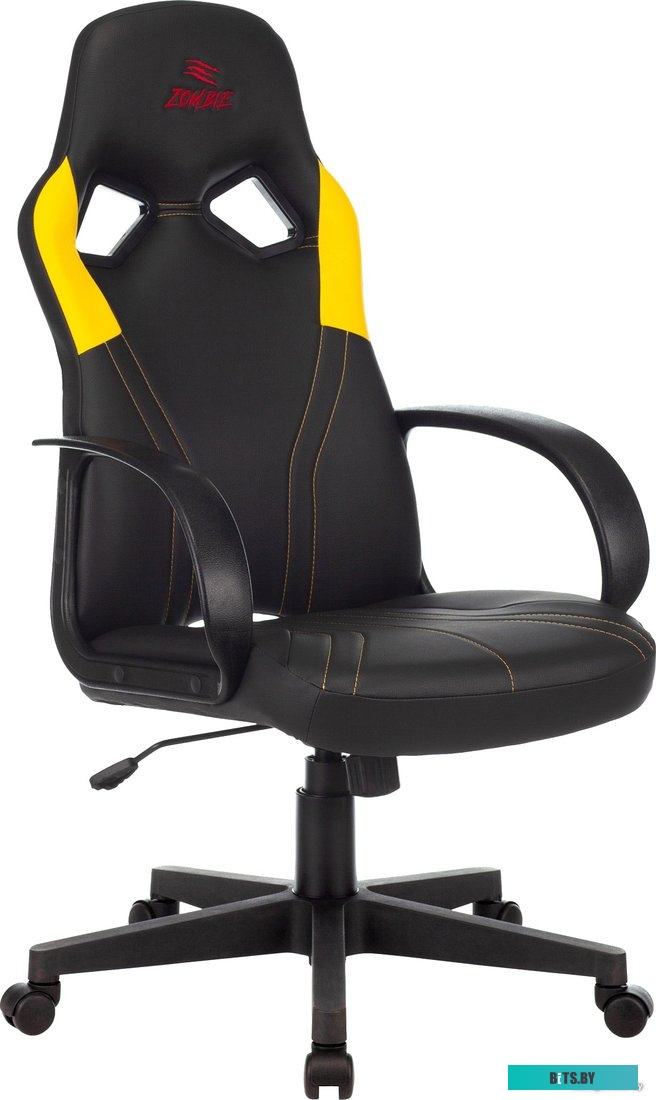 Кресло Zombie Runner (черный/желтый) <Zombie Runner Yellow>