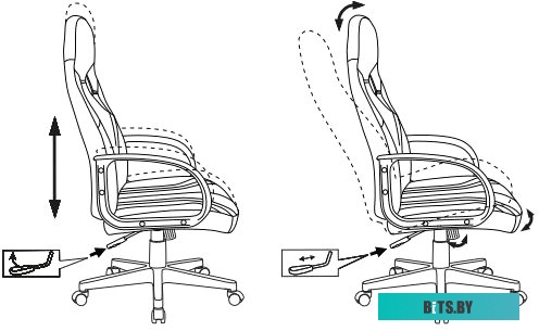 Кресло Zombie Runner (черный/желтый) <Zombie Runner Yellow>