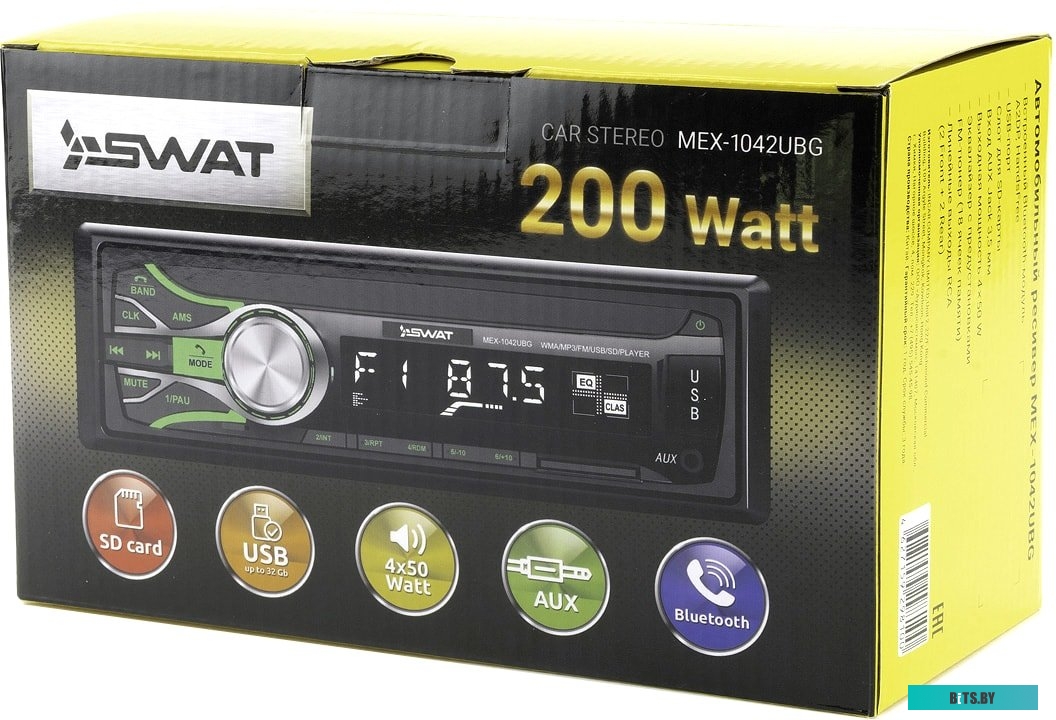 USB-магнитола Swat MEX-1042UBG