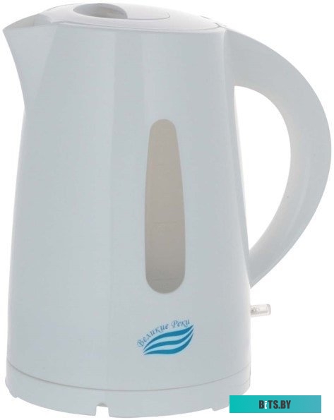Электрочайник Великие Реки Томь-1 (белый/синий)