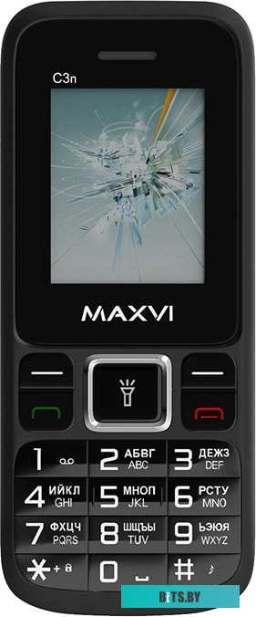 Мобильный телефон Maxvi C3n (черный)