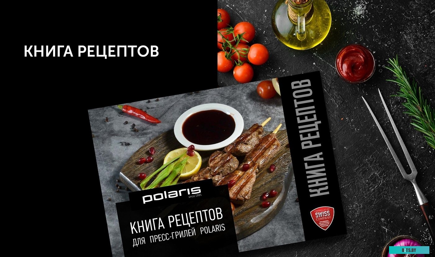 PGP 2502 Электрогриль Polaris PGP 2502,  черный