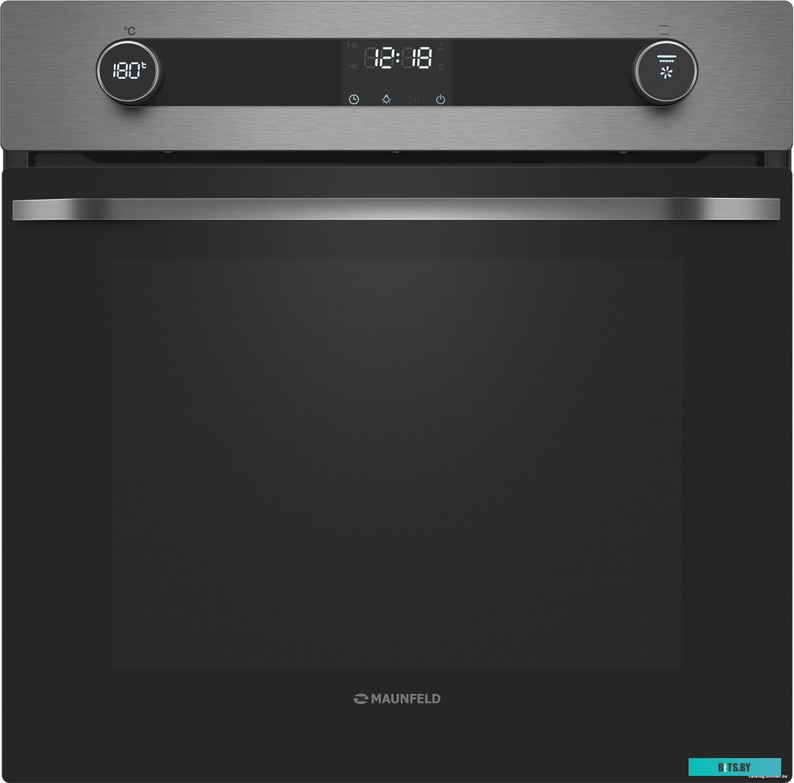 КА-00021324 Духовой шкаф MAUNFELD EOEM7614S,  серебристый