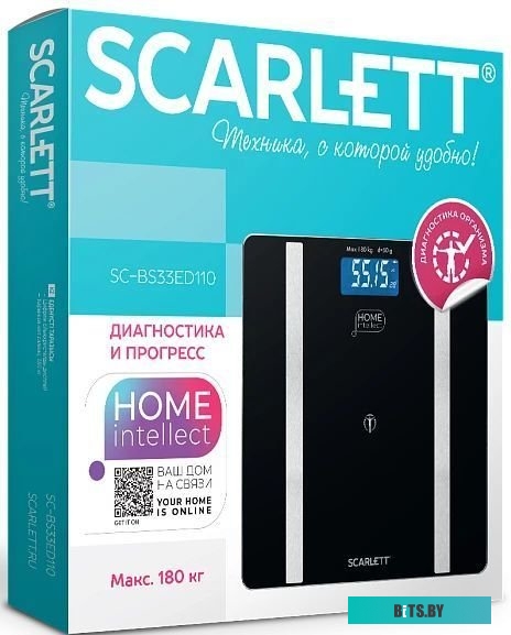 SC-BS33ED110 Black Весы SCARLETT SC-BS33ED110 Black