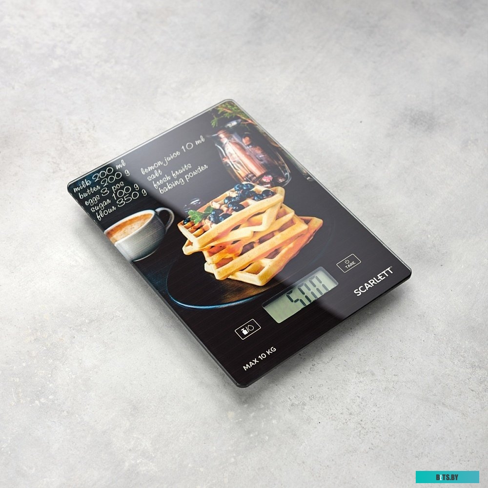 Весы кухонные SCARLETT SC-KS57P75 Вафли