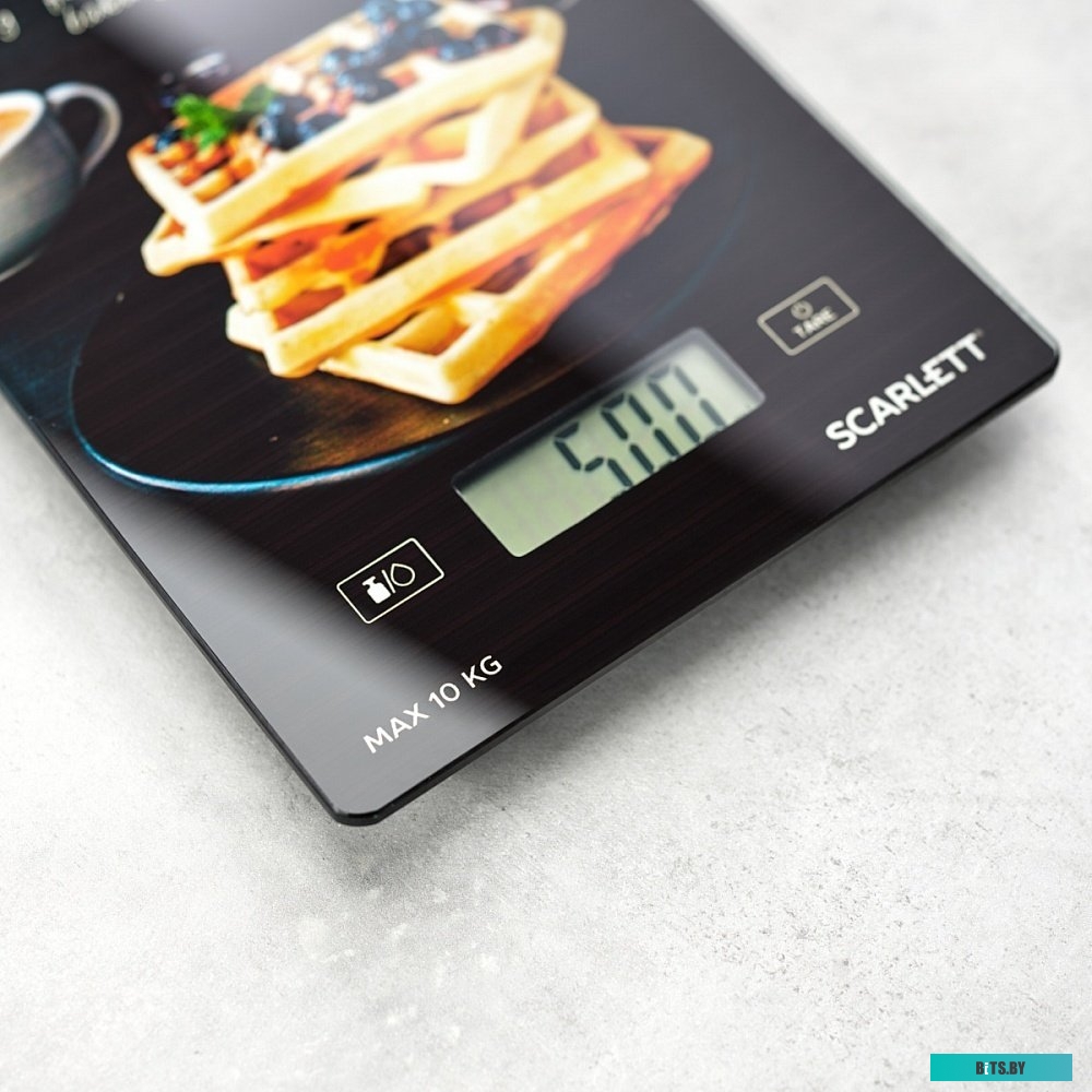 Весы кухонные SCARLETT SC-KS57P75 Вафли