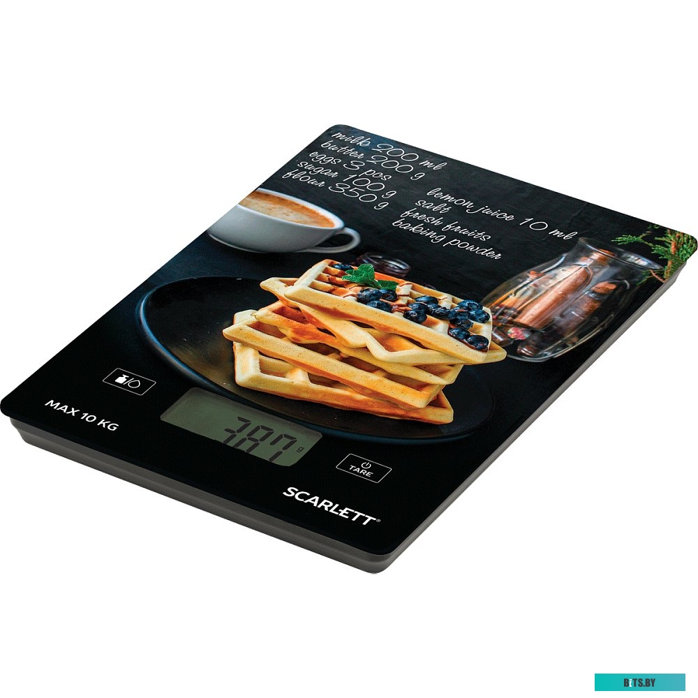 Весы кухонные SCARLETT SC-KS57P75 Вафли