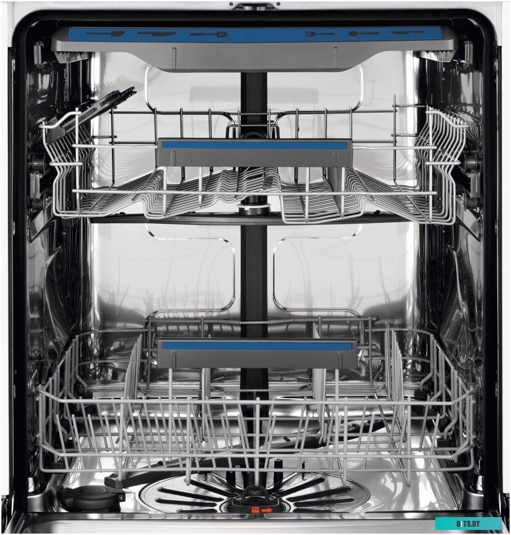 EES848200L Встраиваемые посудомоечные машины ELECTROLUX/ Полноразмерная, 60см, без фасада, сенсорное управление Quick Select 2, трехцифровой дисплей, 
