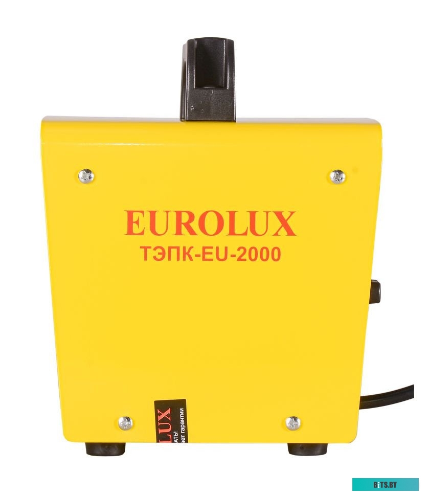 67/1/34 Электрическая тепловая пушка EUROLUX ТЭПК-EU-2000,  2кВт, желтый [67/1/34]