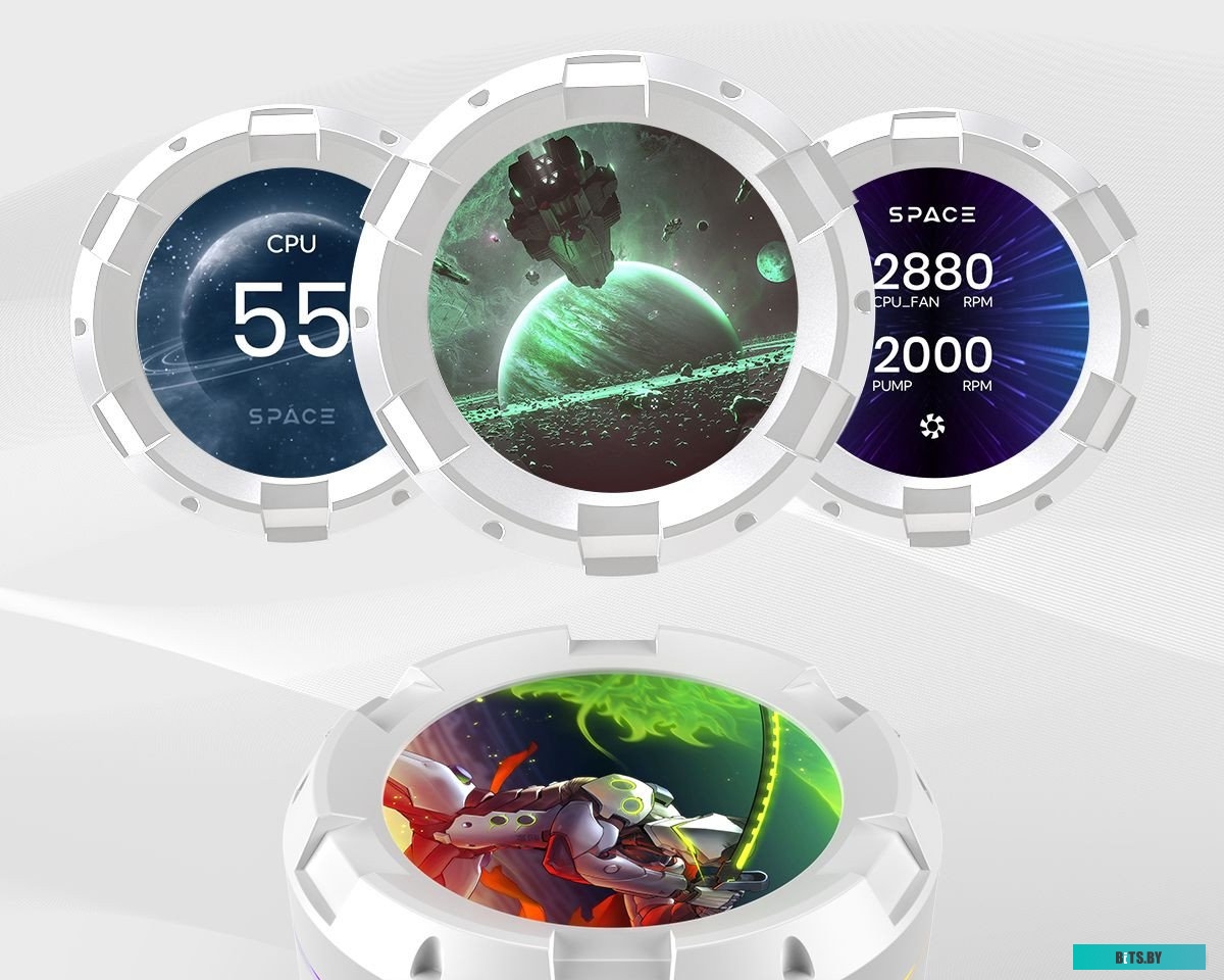 Жидкостный охладитель ID-Cooling Space SL360 XE WHITE