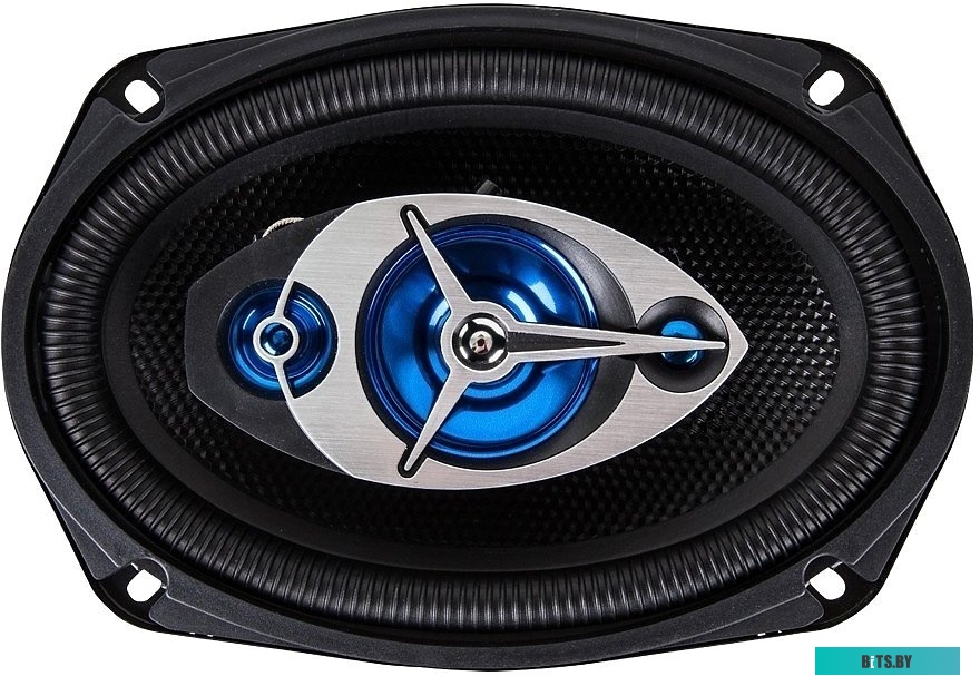 2012590 Колонки автомобильные Kicx GX-693 200Вт 92дБ 4Ом 15x23см (6x9дюйм) (ком.:2кол.) коаксиальные трехполосные