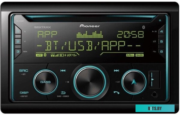 FH-S525BT Автомагнитола Pioneer FH-S525BT 2DIN 4x50Вт RDS
