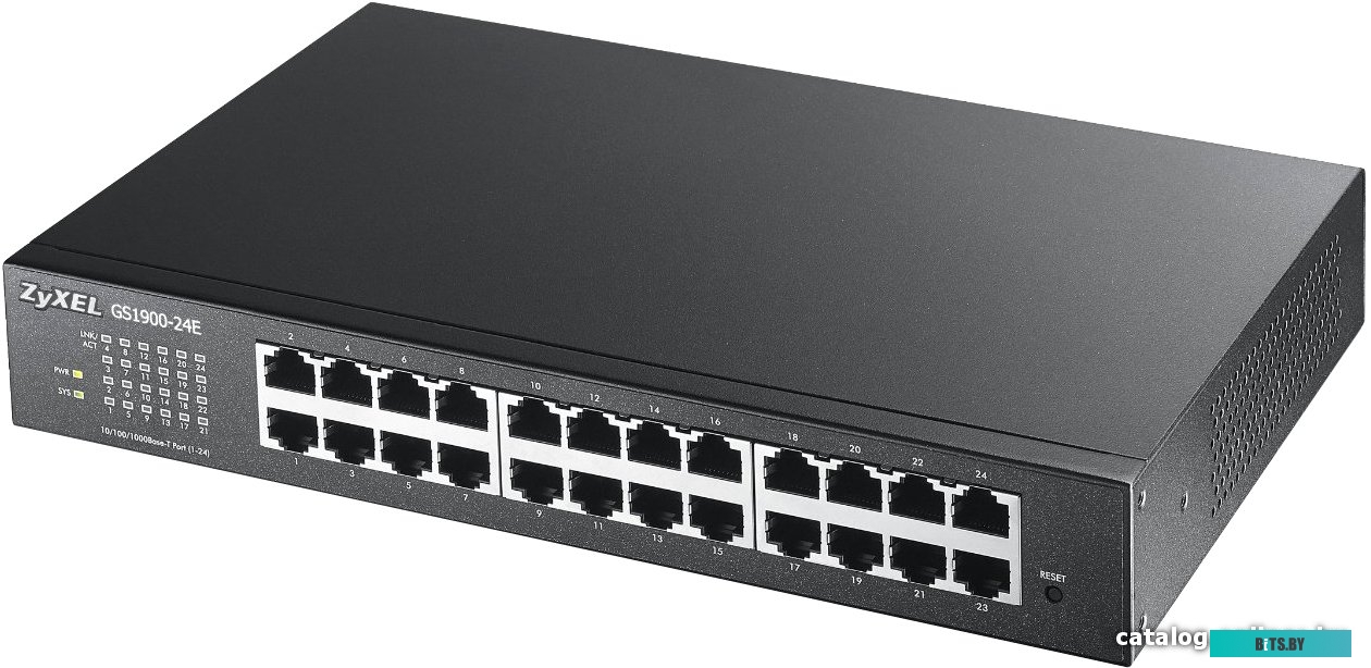 GS1900-24E-EU0103F Коммутатор Zyxel GS1900-24E-EU0103F (L2) 24x1Гбит/с управляемый