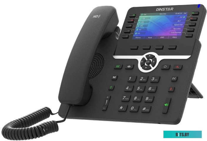 C66GP Телефон IP Dinstar C66GP черный