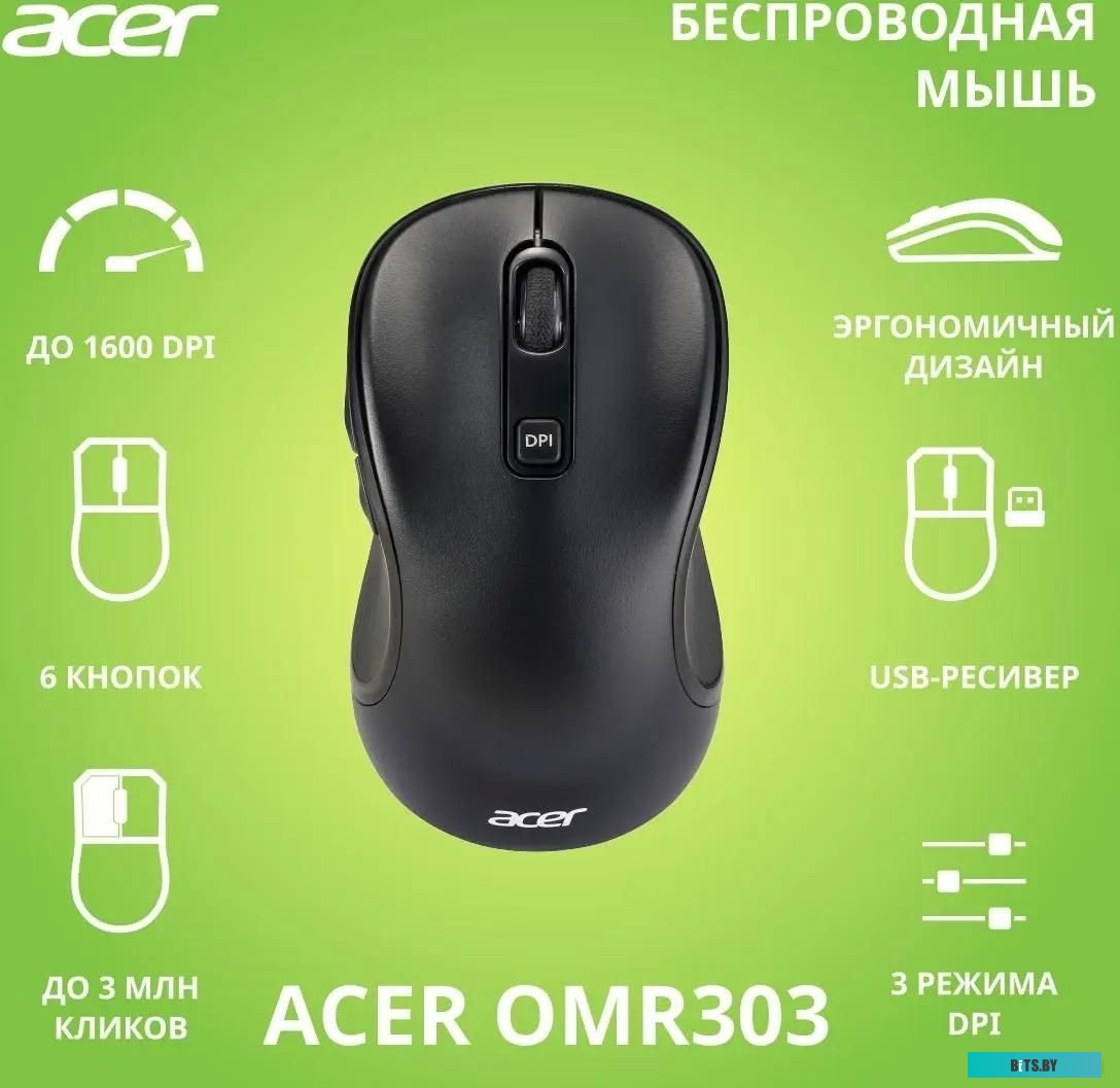 Мышь Acer OMR303 ZL.MCECC.01Y