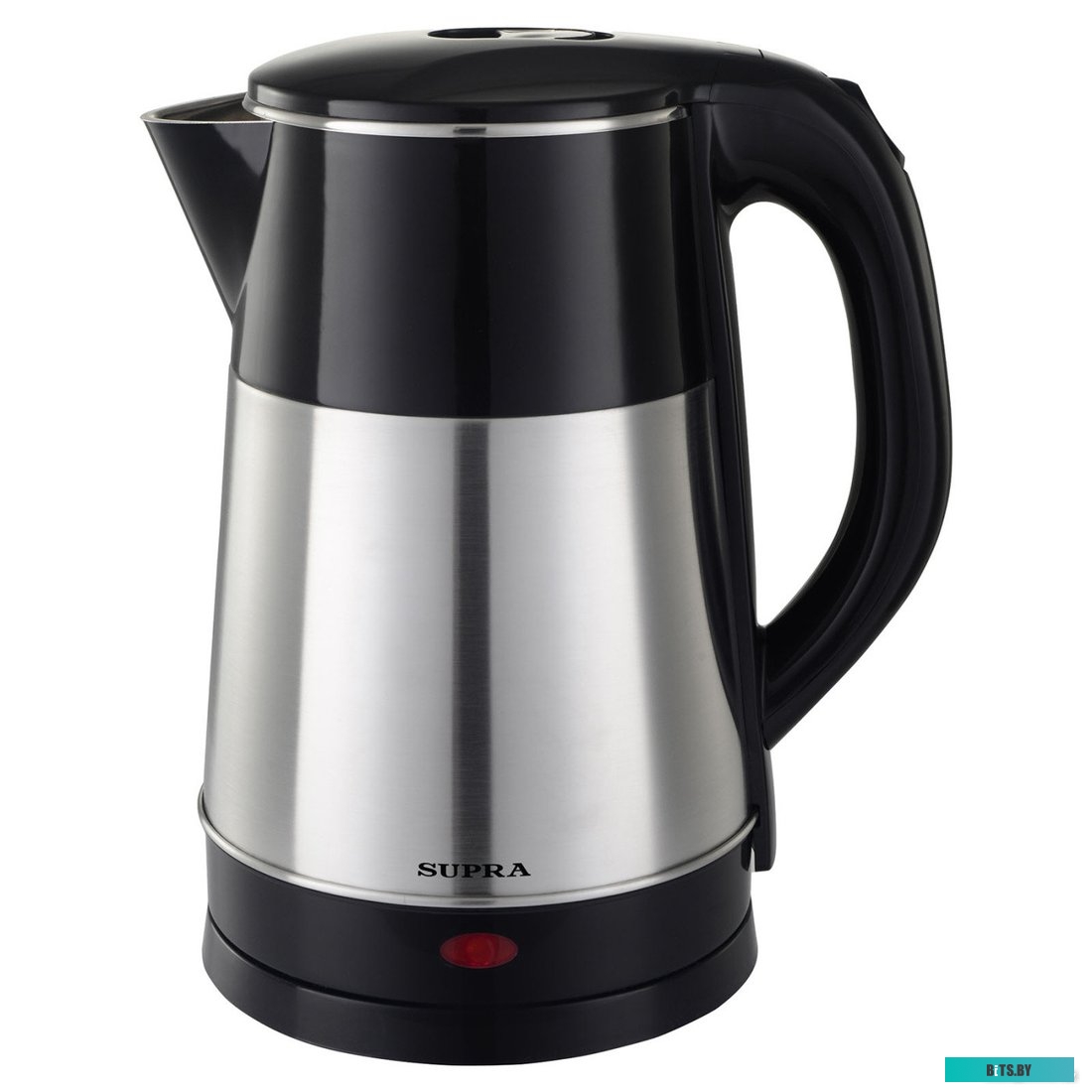 KES-1820 Чайник электрический Supra KES-1820 1.8л. 1500Вт черный/серебристый (корпус: нержавеющая сталь)