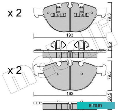220823 Салфетки универсальные чистящие безворсовые Hi-Black, пачка/150шт (15*18,5см)