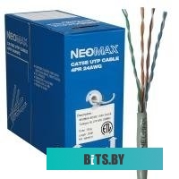 NM10601 Кабель NEOMAX [NM10601] U/UTP cat.6 4 пары (305 м) 0.57 мм (23 AWG) Медь, PVC jacket