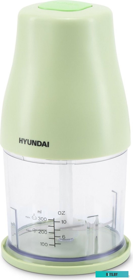 HYC-P3108 Измельчитель электрический Hyundai HYC-P3108 0.8л. 350Вт черный/зеленый