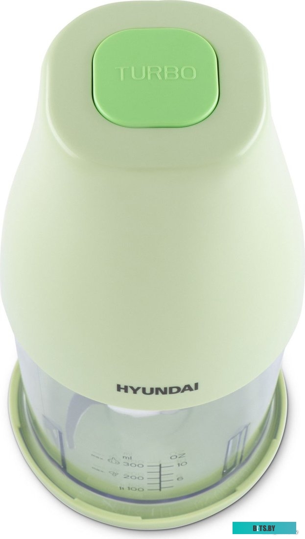HYC-P3108 Измельчитель электрический Hyundai HYC-P3108 0.8л. 350Вт черный/зеленый