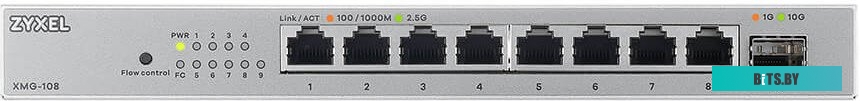 Коммутатор Zyxel XMG-108-ZZ0101F