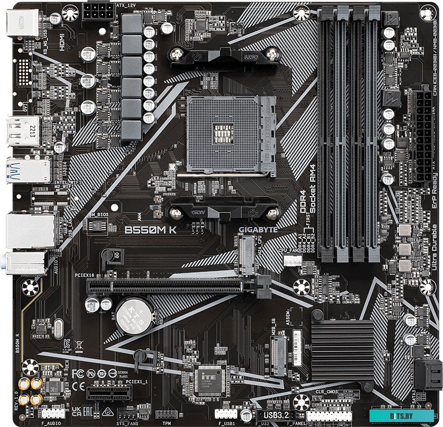 Материнская плата Gigabyte B550M K