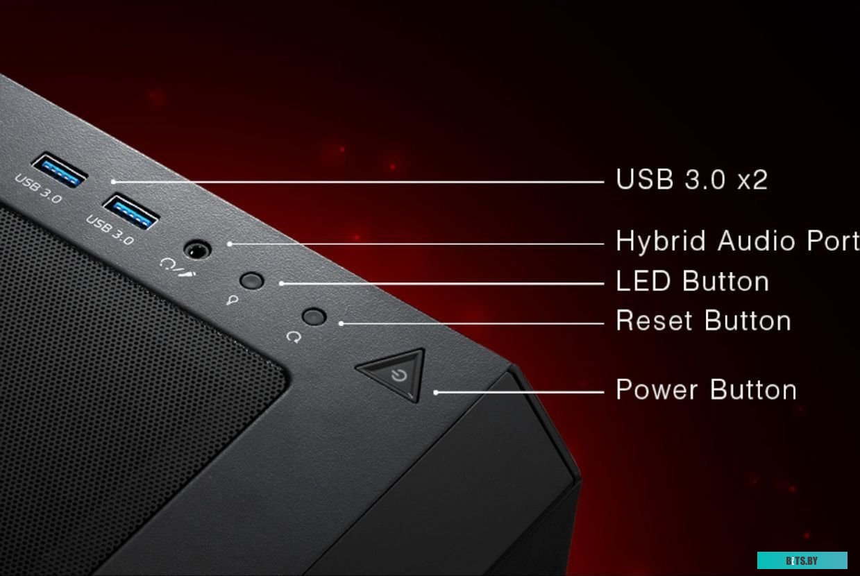 Компьютерный корпус ADATA XPG Starker STARKER-BKCWW