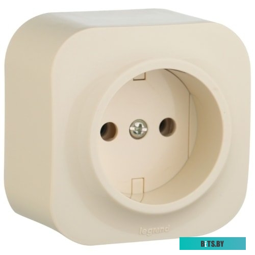 Розетка Legrand Quteo 782240 (бежевый)