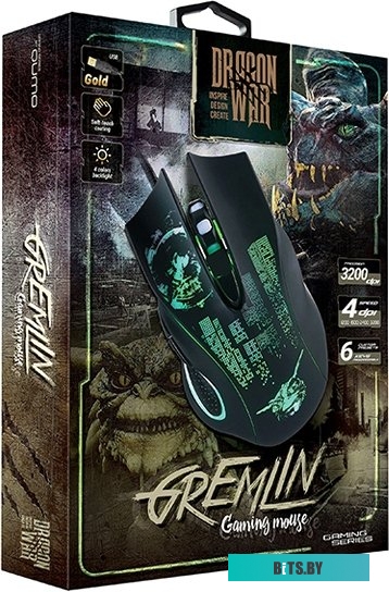 Мышь QUMO Dragon War Gremlin M37 <23459>